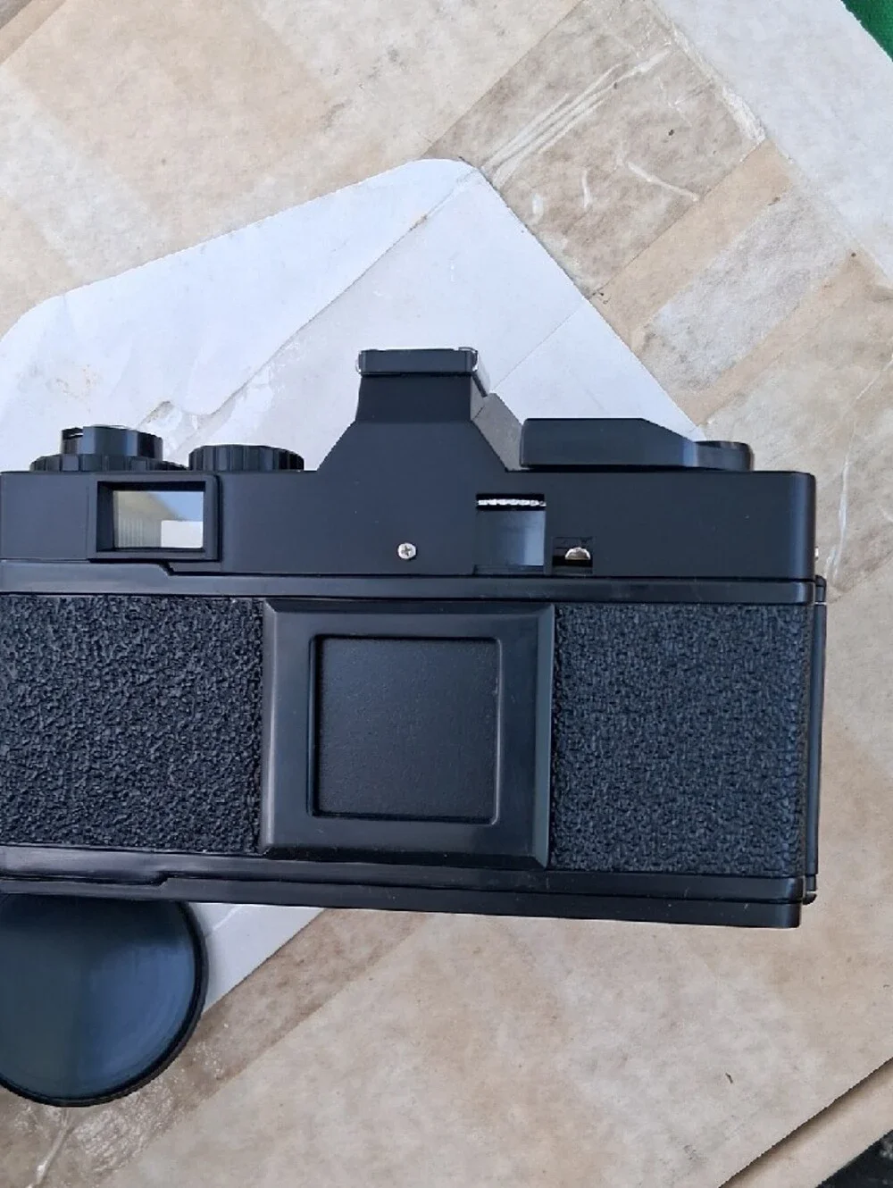 WX-7 Black 35mm Film Camera Body - Classic Black Finish